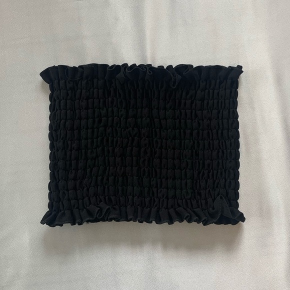 Missguided Frilly Tube Top - Picture 3 of 4